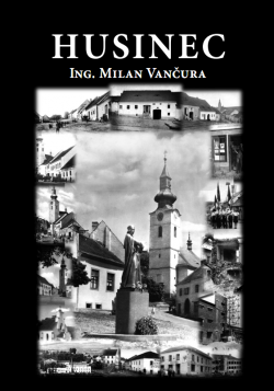 Husinec, kniha od Ing. Milana Vančury